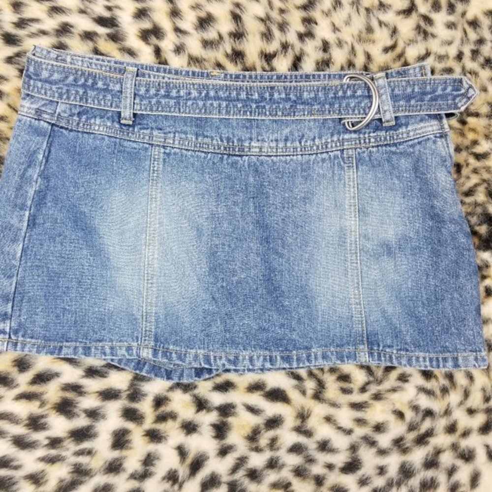 Vintage Bongo Short Denim Skort Size 9